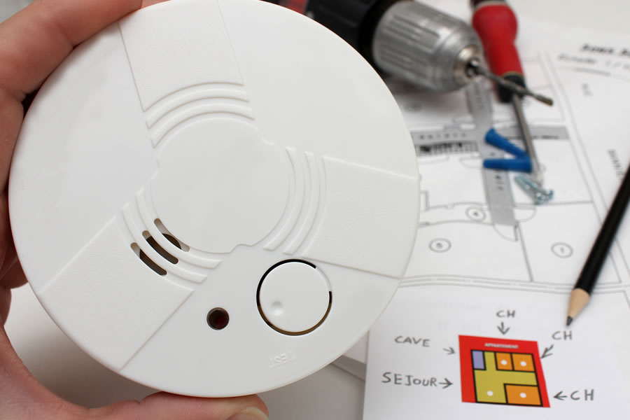 Home fire alarms installation services